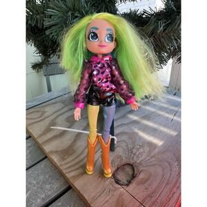 2019 Hairdorables Hairmazing Harmony Fashion Doll Big Eyes W/Boots and Clothes